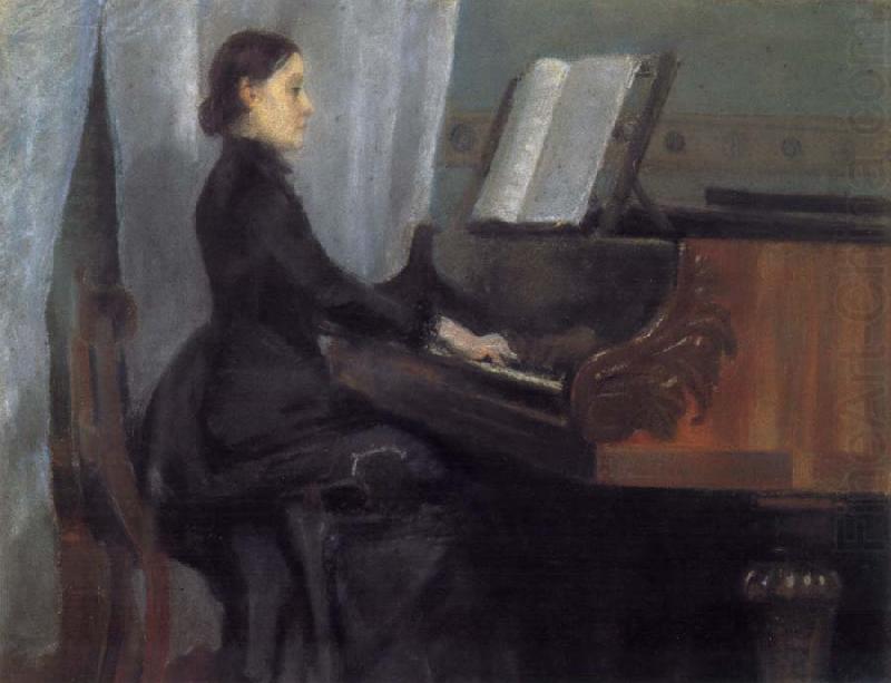 William Stott of Oldham CMS at the Piano china oil painting image
